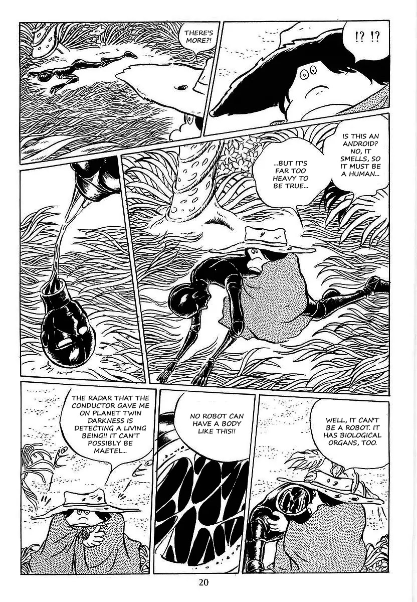 Ginga Tetsudou 999 Chapter 23 page 21 - Chapter 23: The Armored Planet