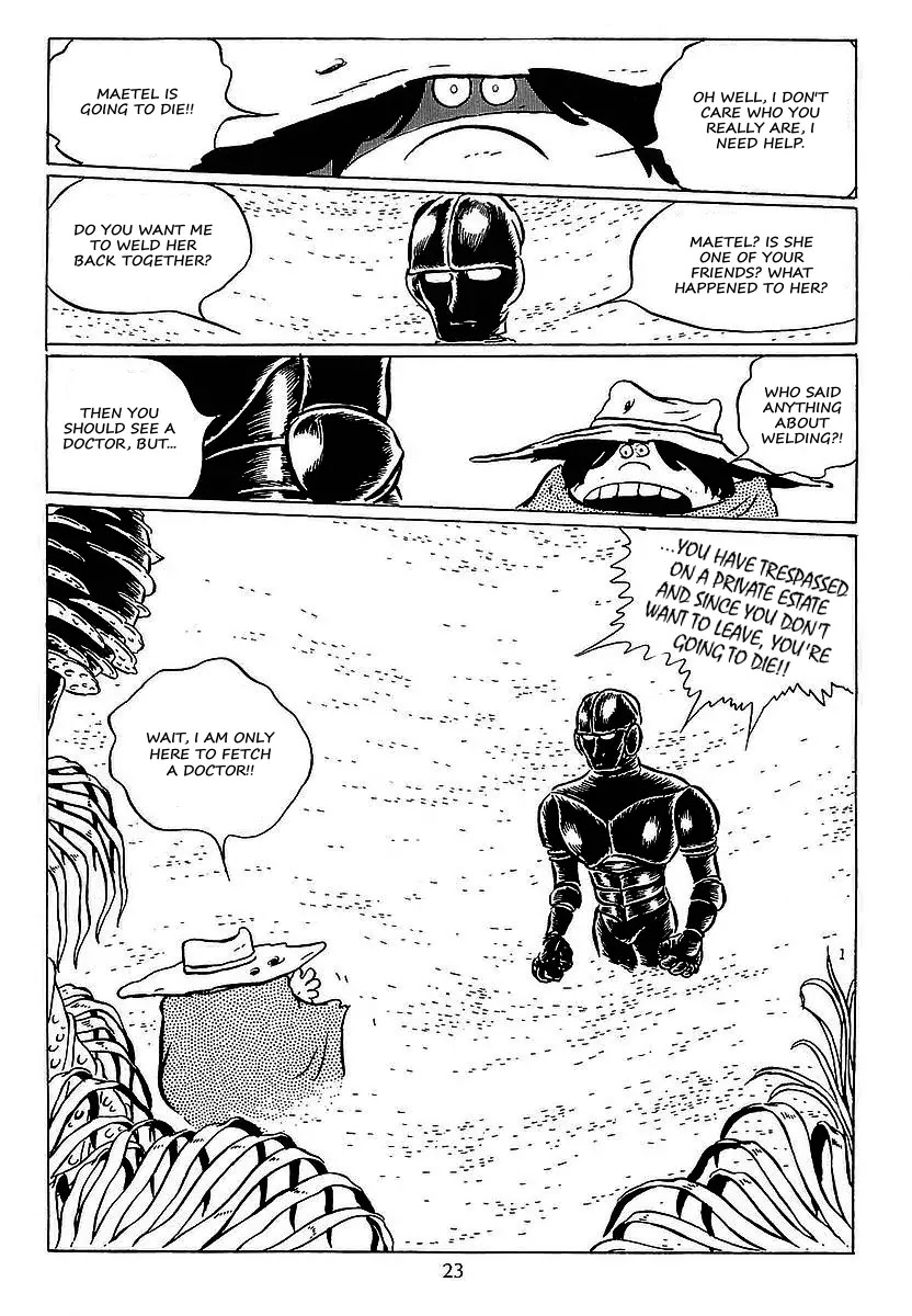 Ginga Tetsudou 999 Chapter 23 page 24 - Chapter 23: The Armored Planet