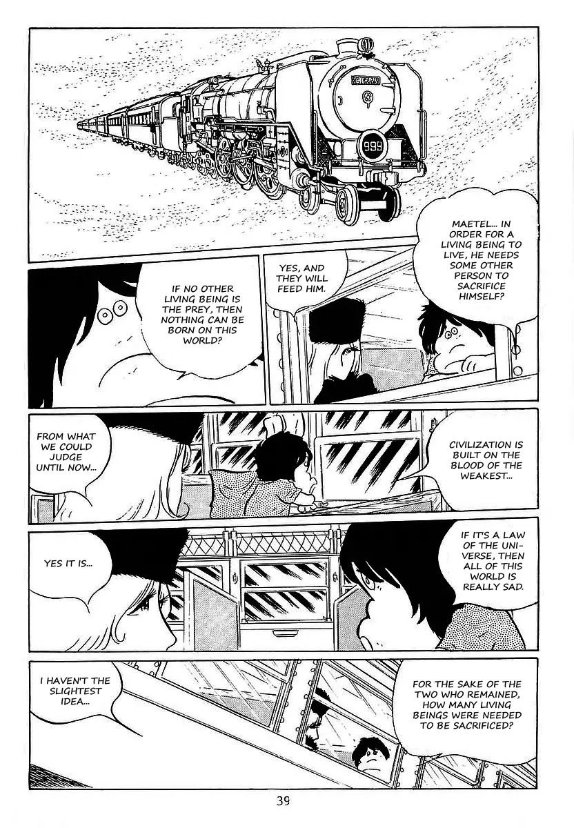 Ginga Tetsudou 999 Chapter 23 page 39 - Chapter 23: The Armored Planet