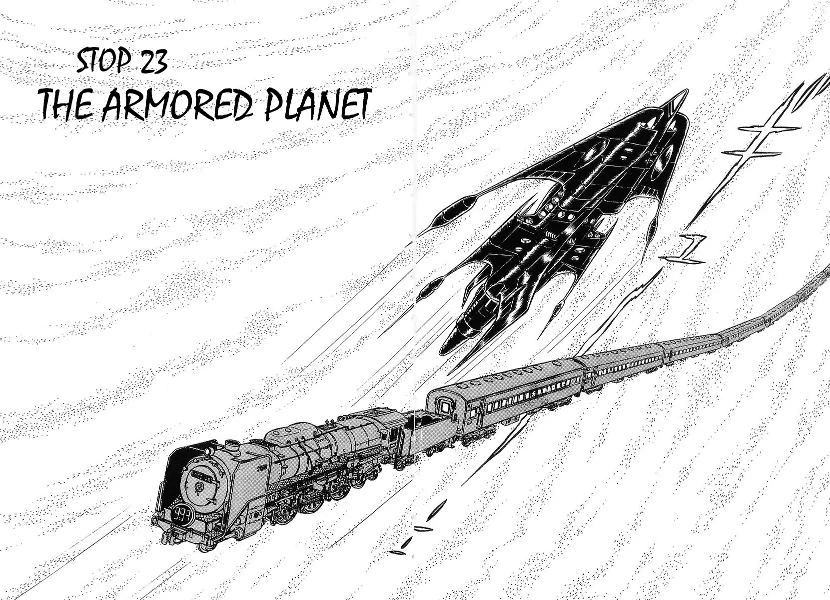 Ginga Tetsudou 999 Chapter 23 page 8 - Chapter 23: The Armored Planet