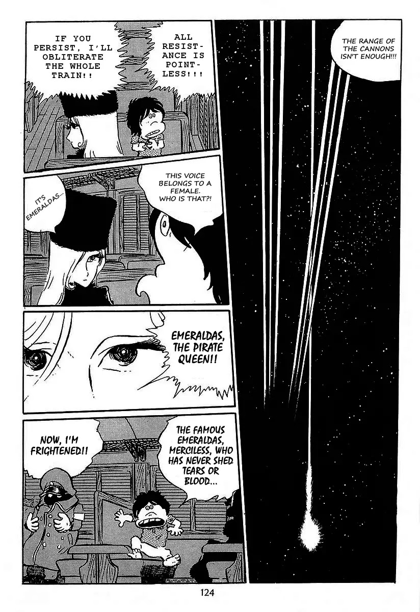 Ginga Tetsudou 999 Chapter 26 page 12 - Chapter 26: The Pirate Ship, Queen Emeraldas
