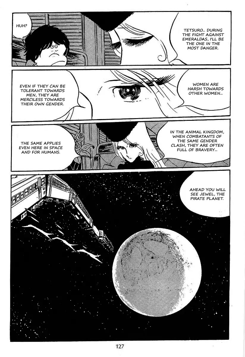 Ginga Tetsudou 999 Chapter 26 page 15 - Chapter 26: The Pirate Ship, Queen Emeraldas