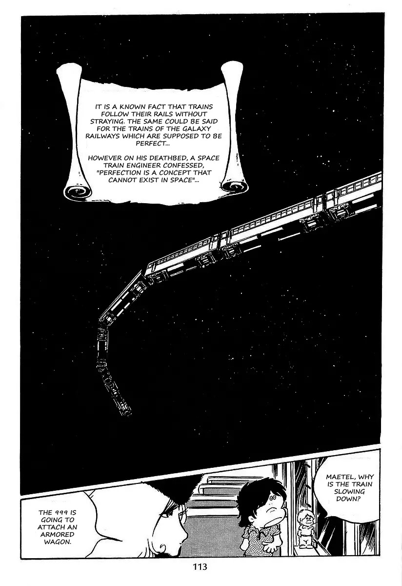 Ginga Tetsudou 999 Chapter 26 page 2 - Chapter 26: The Pirate Ship, Queen Emeraldas