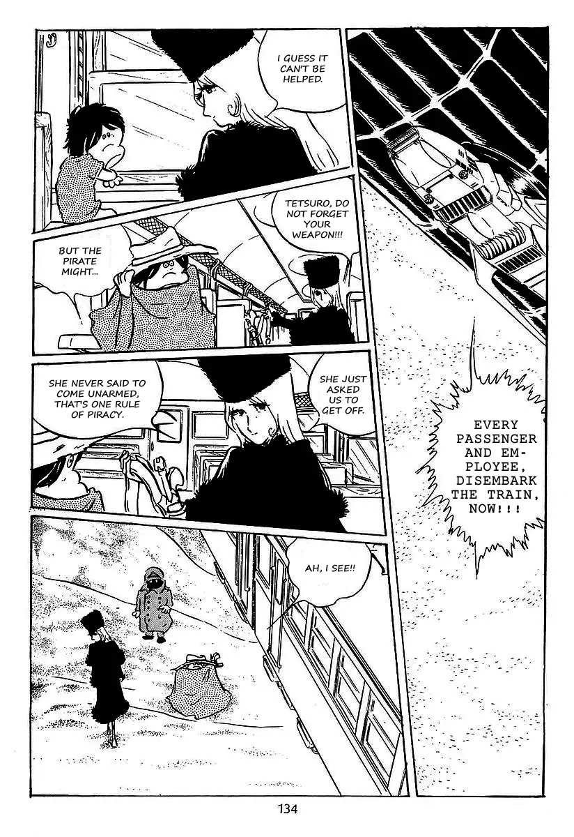 Ginga Tetsudou 999 Chapter 26 page 21 - Chapter 26: The Pirate Ship, Queen Emeraldas