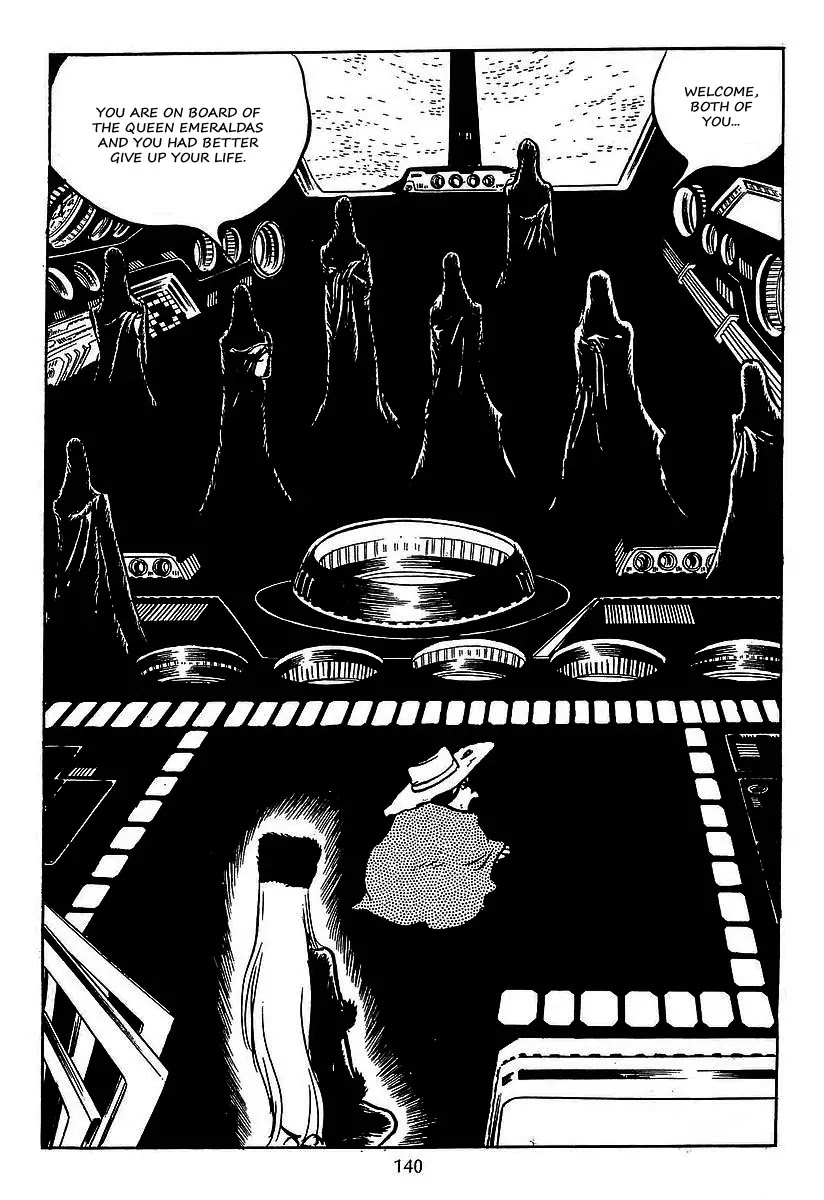 Ginga Tetsudou 999 Chapter 26 page 27 - Chapter 26: The Pirate Ship, Queen Emeraldas