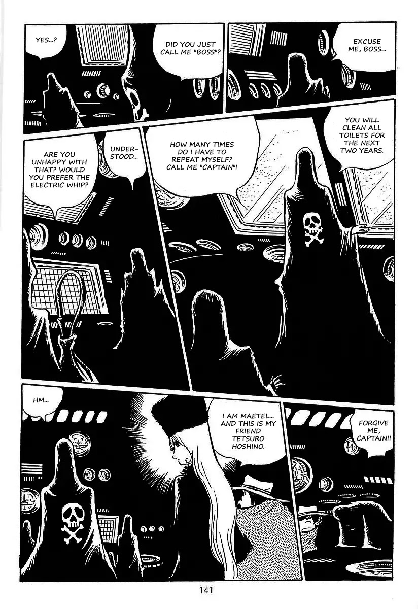 Ginga Tetsudou 999 Chapter 26 page 28 - Chapter 26: The Pirate Ship, Queen Emeraldas