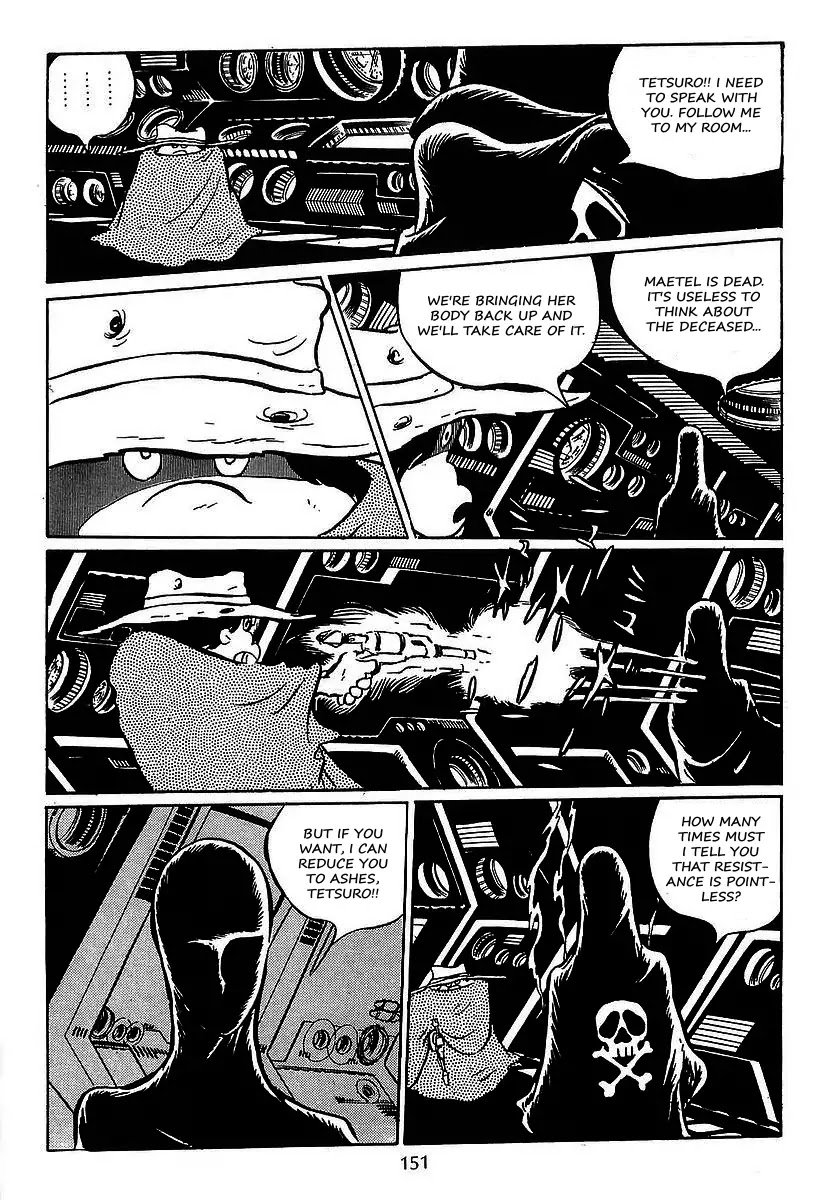 Ginga Tetsudou 999 Chapter 26 page 37 - Chapter 26: The Pirate Ship, Queen Emeraldas