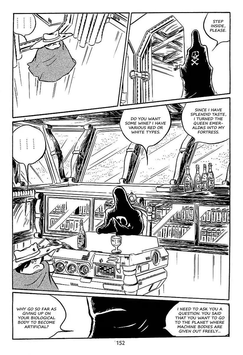 Ginga Tetsudou 999 Chapter 26 page 38 - Chapter 26: The Pirate Ship, Queen Emeraldas