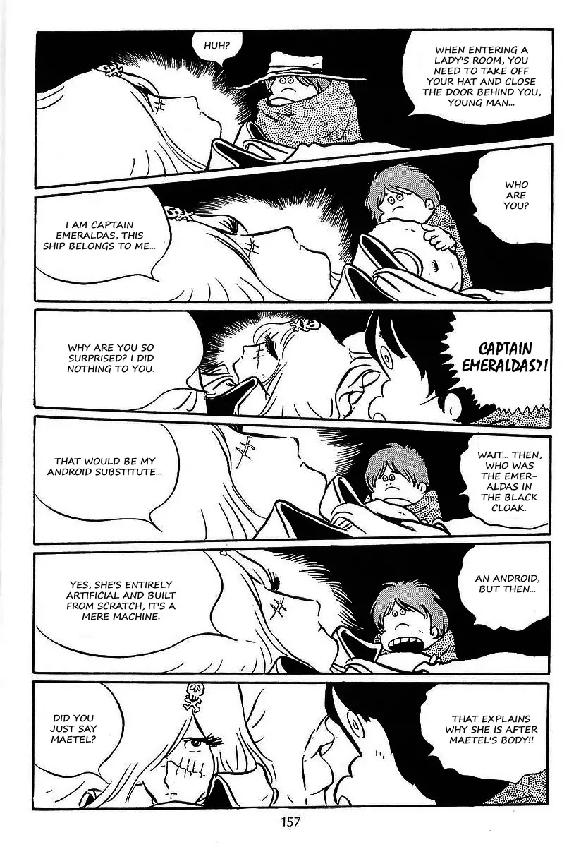 Ginga Tetsudou 999 Chapter 26 page 43 - Chapter 26: The Pirate Ship, Queen Emeraldas