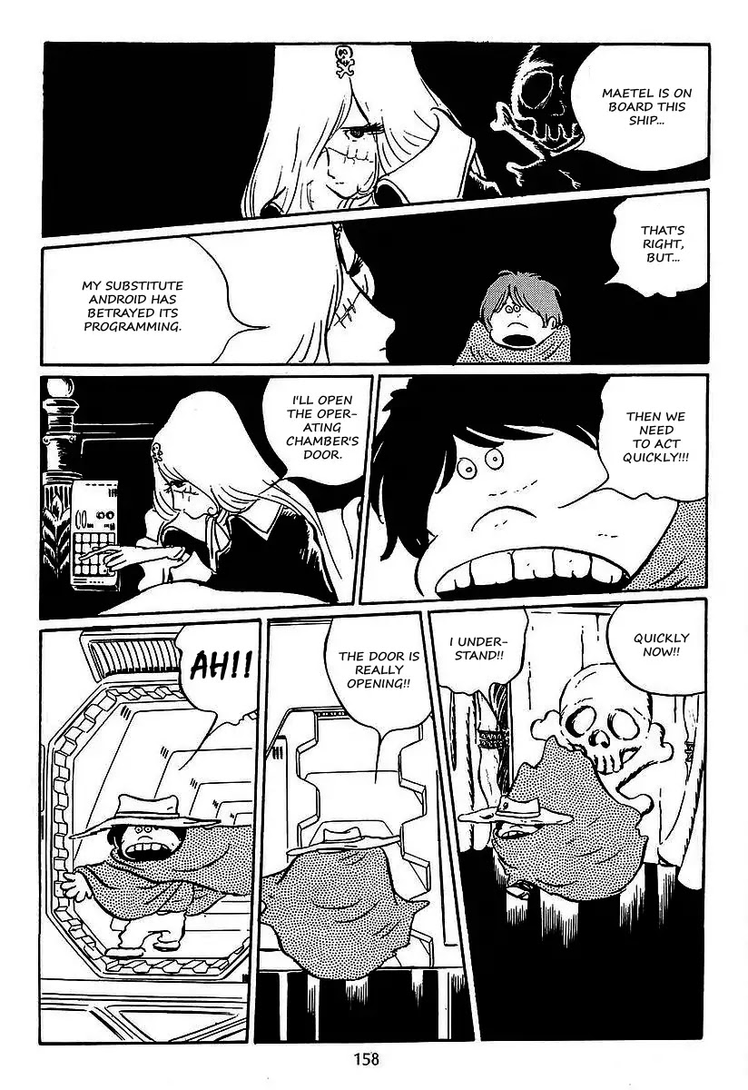 Ginga Tetsudou 999 Chapter 26 page 44 - Chapter 26: The Pirate Ship, Queen Emeraldas