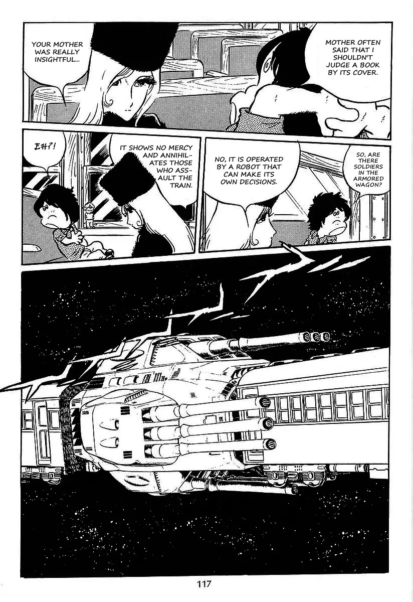 Ginga Tetsudou 999 Chapter 26 page 5 - Chapter 26: The Pirate Ship, Queen Emeraldas