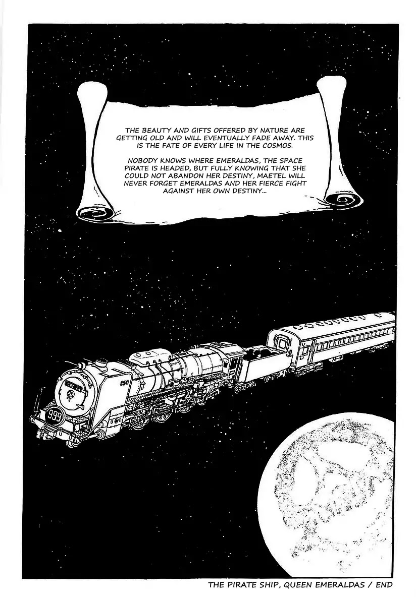 Ginga Tetsudou 999 Chapter 26 page 52 - Chapter 26: The Pirate Ship, Queen Emeraldas