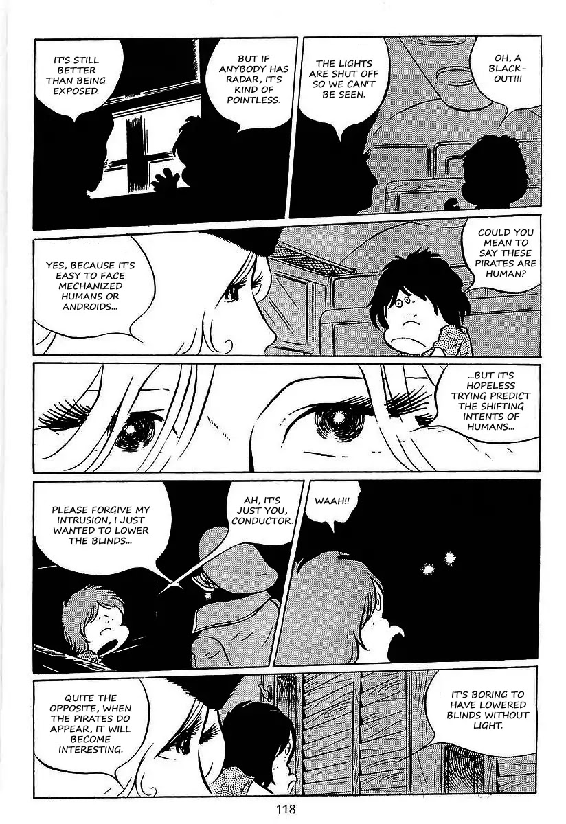 Ginga Tetsudou 999 Chapter 26 page 6 - Chapter 26: The Pirate Ship, Queen Emeraldas