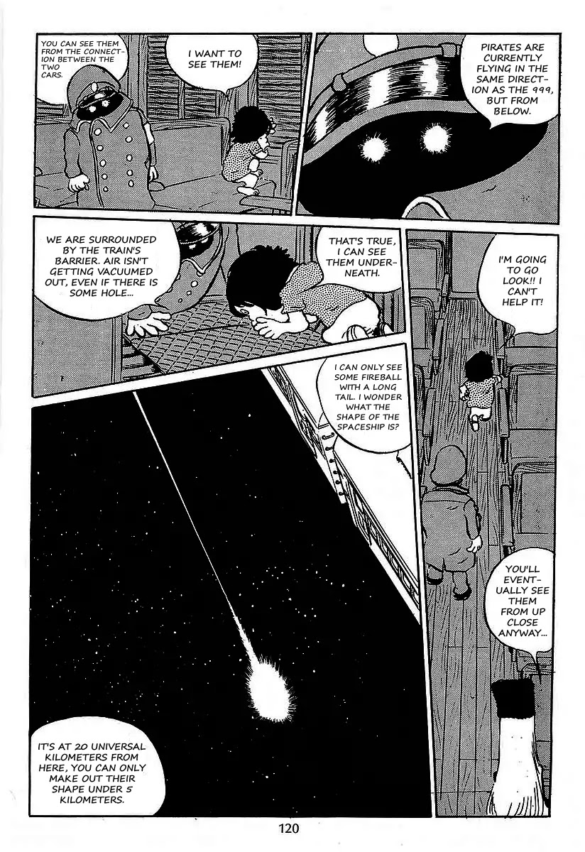 Ginga Tetsudou 999 Chapter 26 page 8 - Chapter 26: The Pirate Ship, Queen Emeraldas