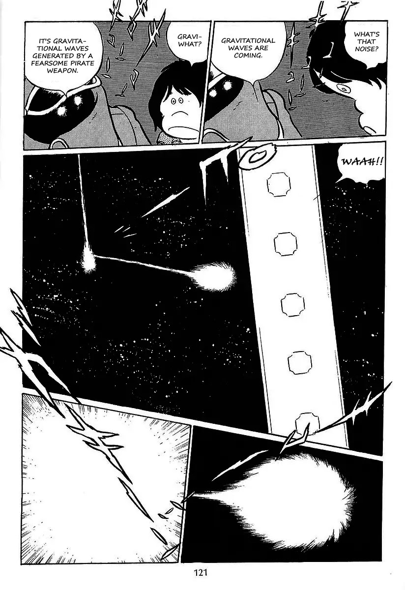 Ginga Tetsudou 999 Chapter 26 page 9 - Chapter 26: The Pirate Ship, Queen Emeraldas