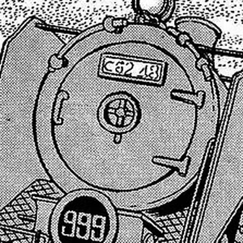 Ginga Tetsudou 999 Chapter 26: The Pirate Ship, Queen Emeraldas cover