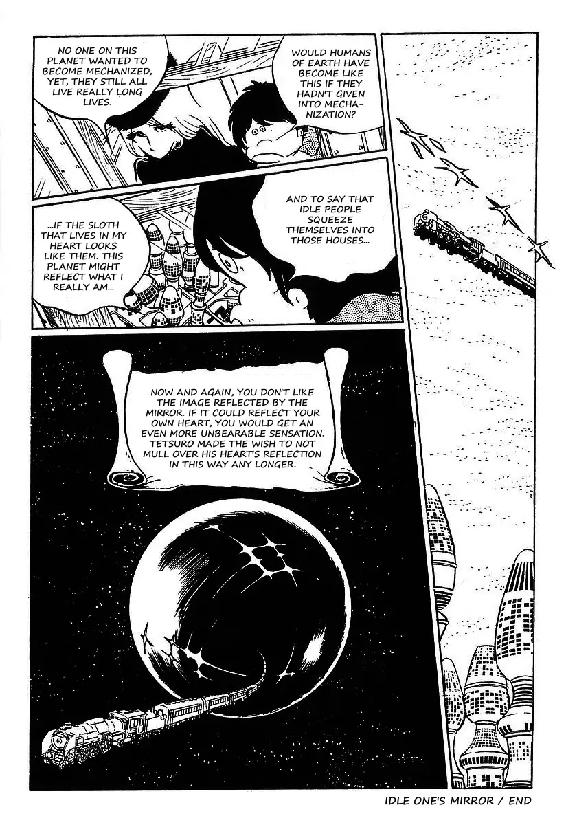 Ginga Tetsudou 999 Chapter 28 page 18 - Chapter 28: Idle One's Mirror