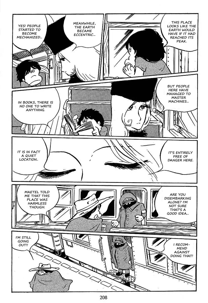 Ginga Tetsudou 999 Chapter 28 page 6 - Chapter 28: Idle One's Mirror