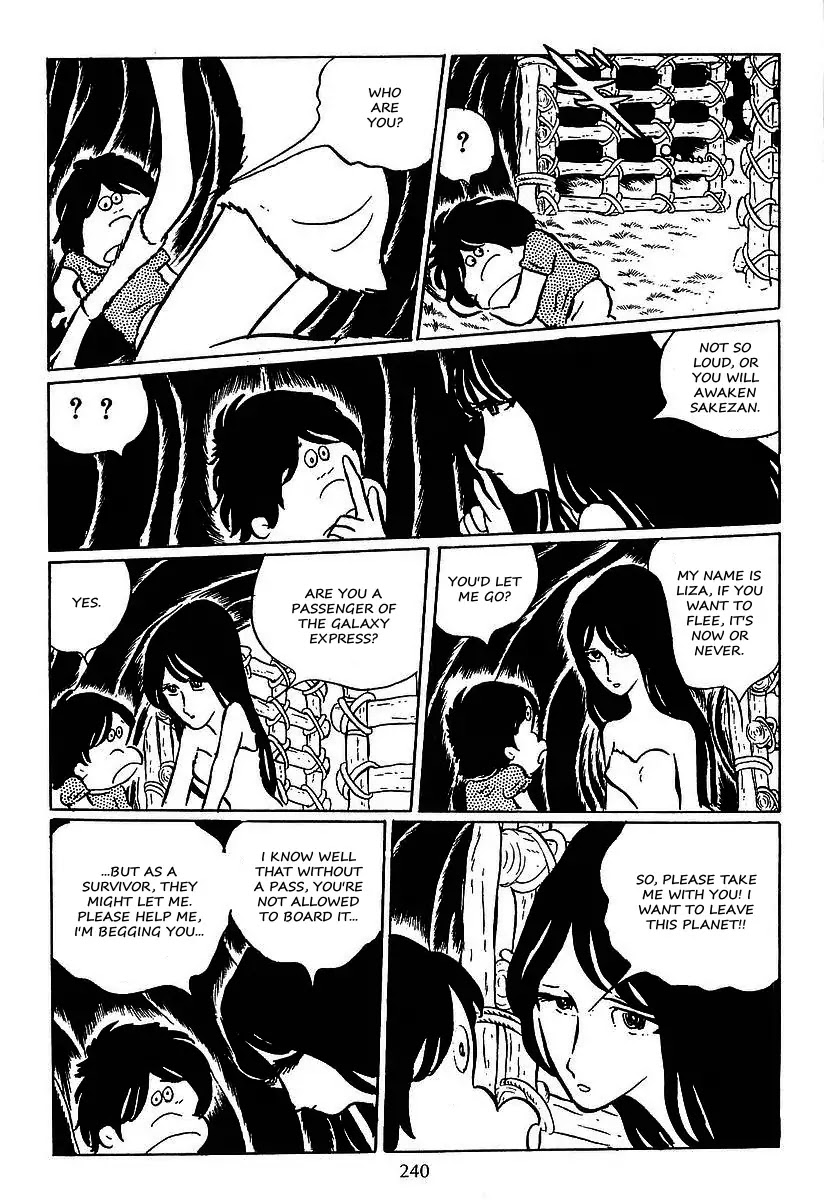 Ginga Tetsudou 999 Chapter 29 page 19 - Chapter 29: Sakezan's Continent