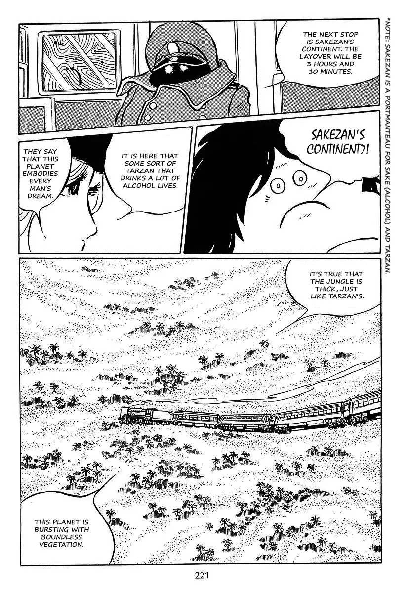 Ginga Tetsudou 999 Chapter 29 page 2 - Chapter 29: Sakezan's Continent