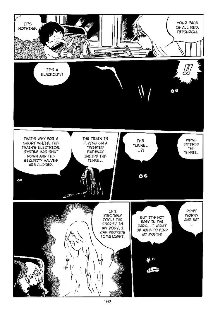 Ginga Tetsudou 999 Chapter 3 page 10 - Chapter 3 : Claire, the Transparent Woman with the Glass Body