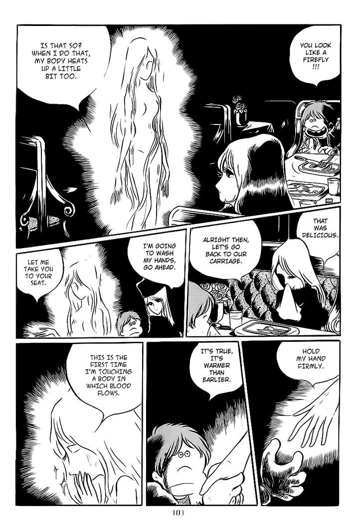 Ginga Tetsudou 999 Chapter 3 page 11 - Chapter 3 : Claire, the Transparent Woman with the Glass Body