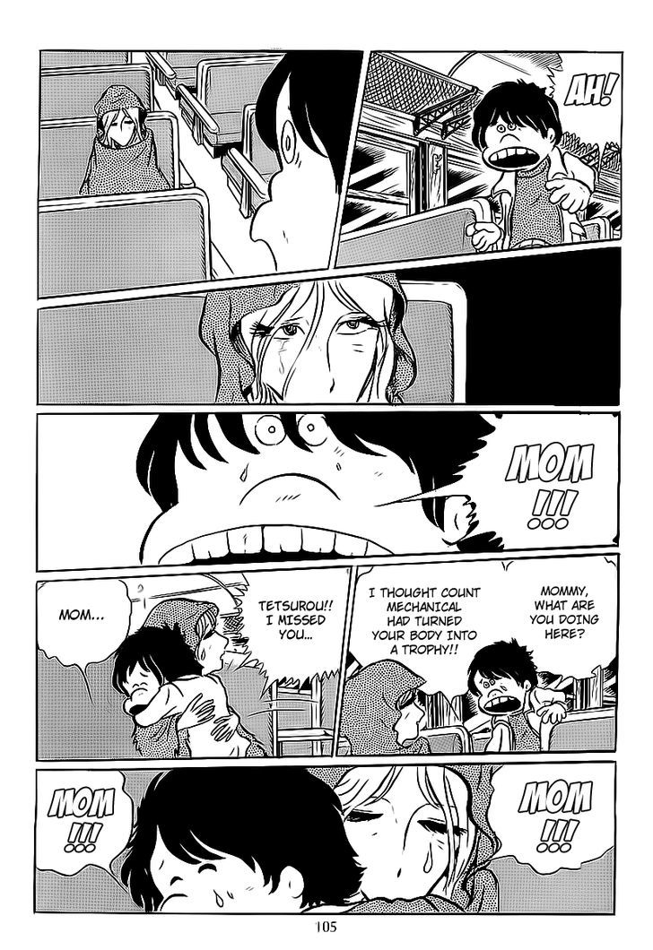 Ginga Tetsudou 999 Chapter 3 page 13 - Chapter 3 : Claire, the Transparent Woman with the Glass Body