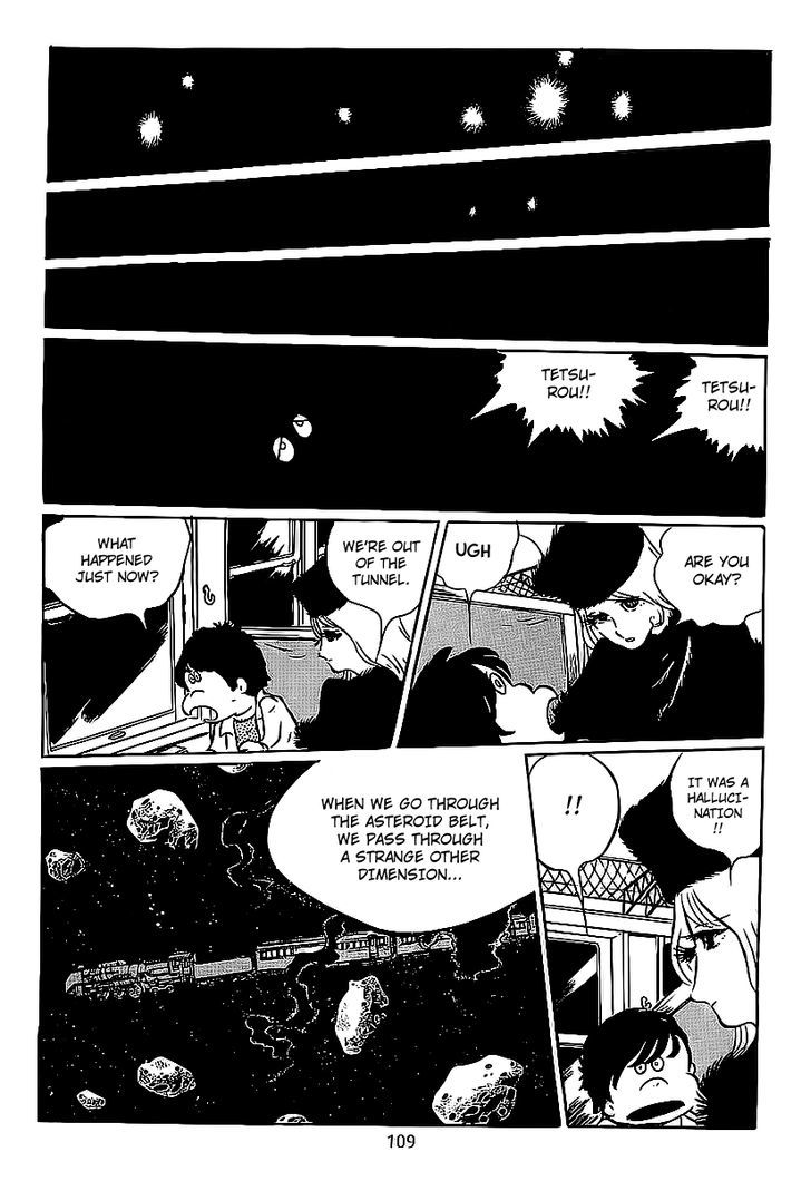 Ginga Tetsudou 999 Chapter 3 page 17 - Chapter 3 : Claire, the Transparent Woman with the Glass Body