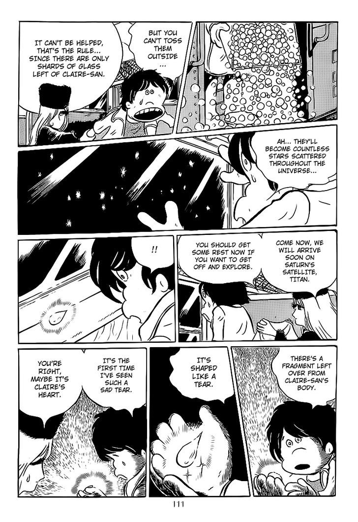 Ginga Tetsudou 999 Chapter 3 page 19 - Chapter 3 : Claire, the Transparent Woman with the Glass Body