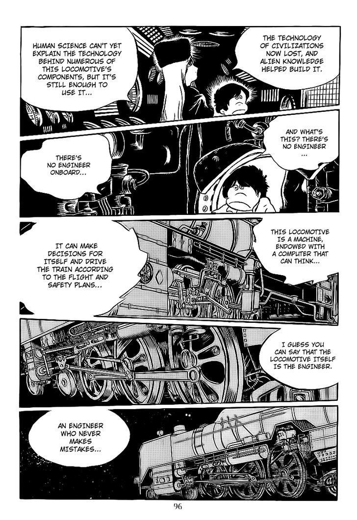 Ginga Tetsudou 999 Chapter 3 page 4 - Chapter 3 : Claire, the Transparent Woman with the Glass Body
