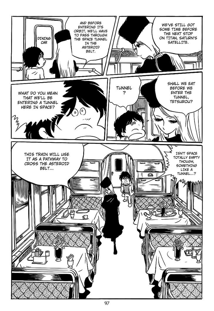 Ginga Tetsudou 999 Chapter 3 page 5 - Chapter 3 : Claire, the Transparent Woman with the Glass Body