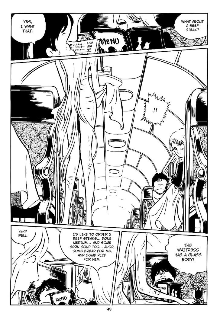 Ginga Tetsudou 999 Chapter 3 page 7 - Chapter 3 : Claire, the Transparent Woman with the Glass Body