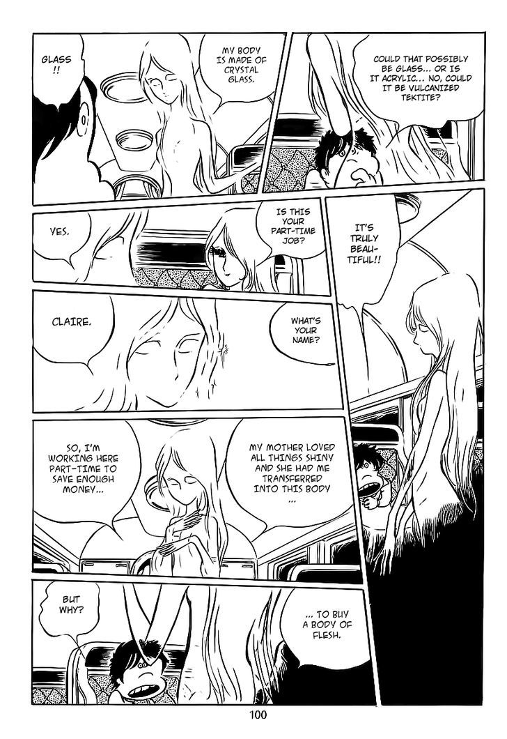 Ginga Tetsudou 999 Chapter 3 page 8 - Chapter 3 : Claire, the Transparent Woman with the Glass Body
