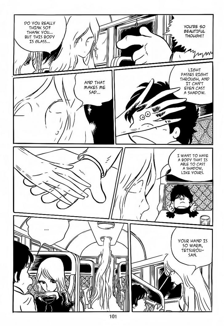 Ginga Tetsudou 999 Chapter 3 page 9 - Chapter 3 : Claire, the Transparent Woman with the Glass Body