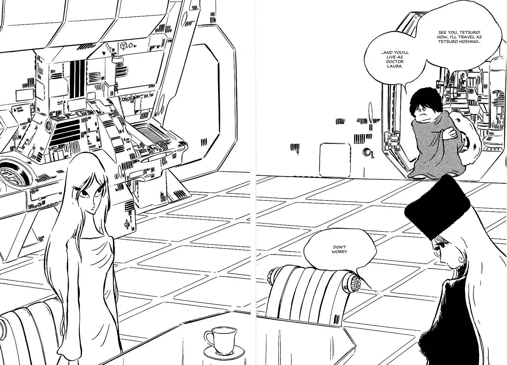 Ginga Tetsudou 999 Chapter 30 page 28 - Chapter 30: Laura and the Double Planets