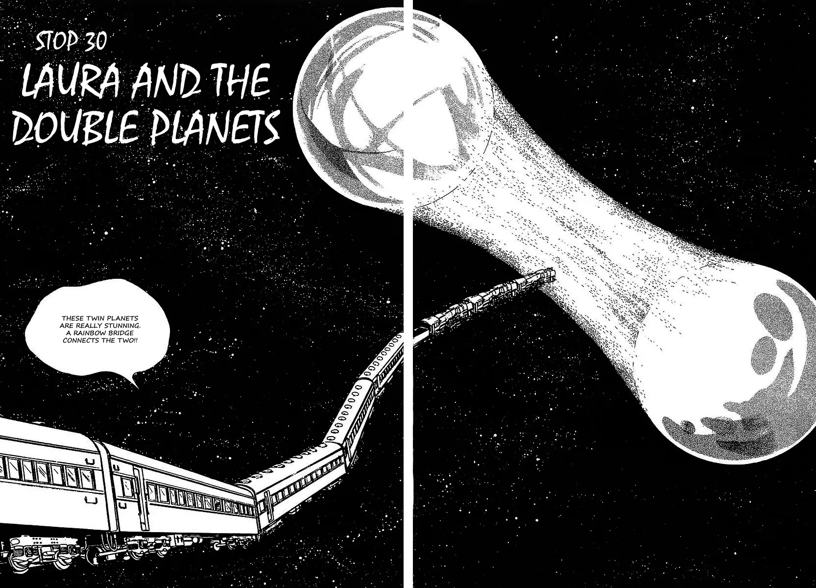Ginga Tetsudou 999 Chapter 30 page 3 - Chapter 30: Laura and the Double Planets