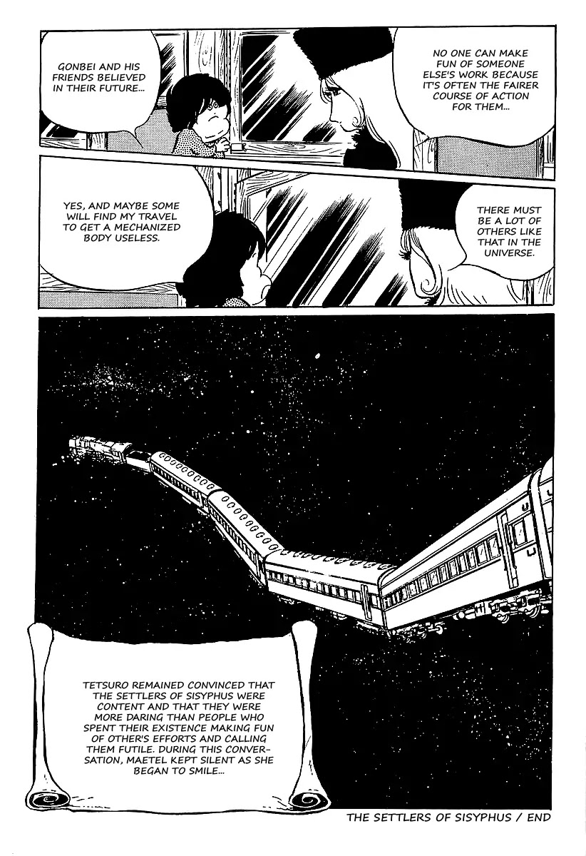 Ginga Tetsudou 999 Chapter 31 page 36 - Chapter 31: The Settlers of Sisyphus