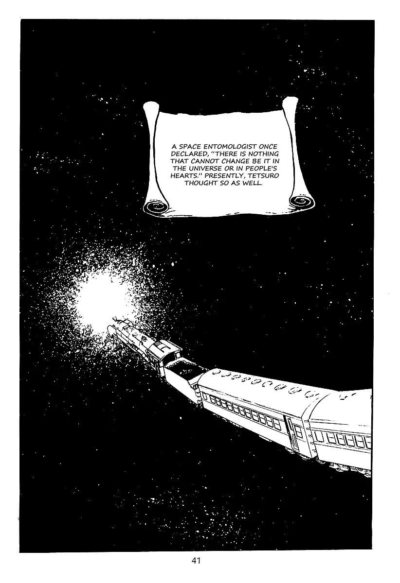 Ginga Tetsudou 999 Chapter 32 page 1 - Chapter 32: Planet of Dimensional Expedition