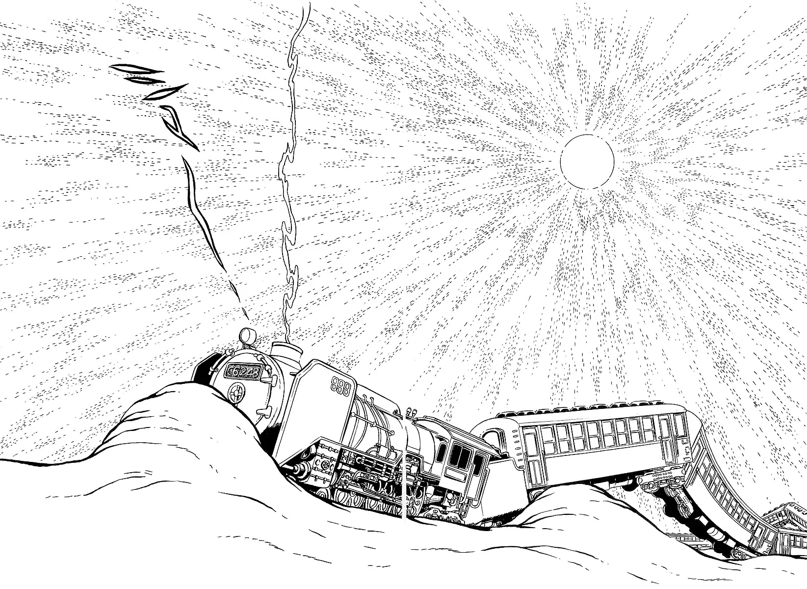 Ginga Tetsudou 999 Chapter 32 page 5 - Chapter 32: Planet of Dimensional Expedition