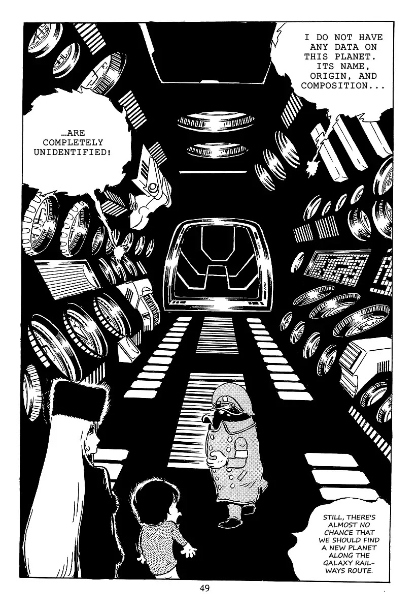 Ginga Tetsudou 999 Chapter 32 page 7 - Chapter 32: Planet of Dimensional Expedition