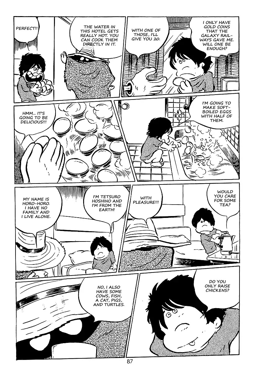 Ginga Tetsudou 999 Chapter 33 page 12 - Chapter 33: Skeleton's Ballad