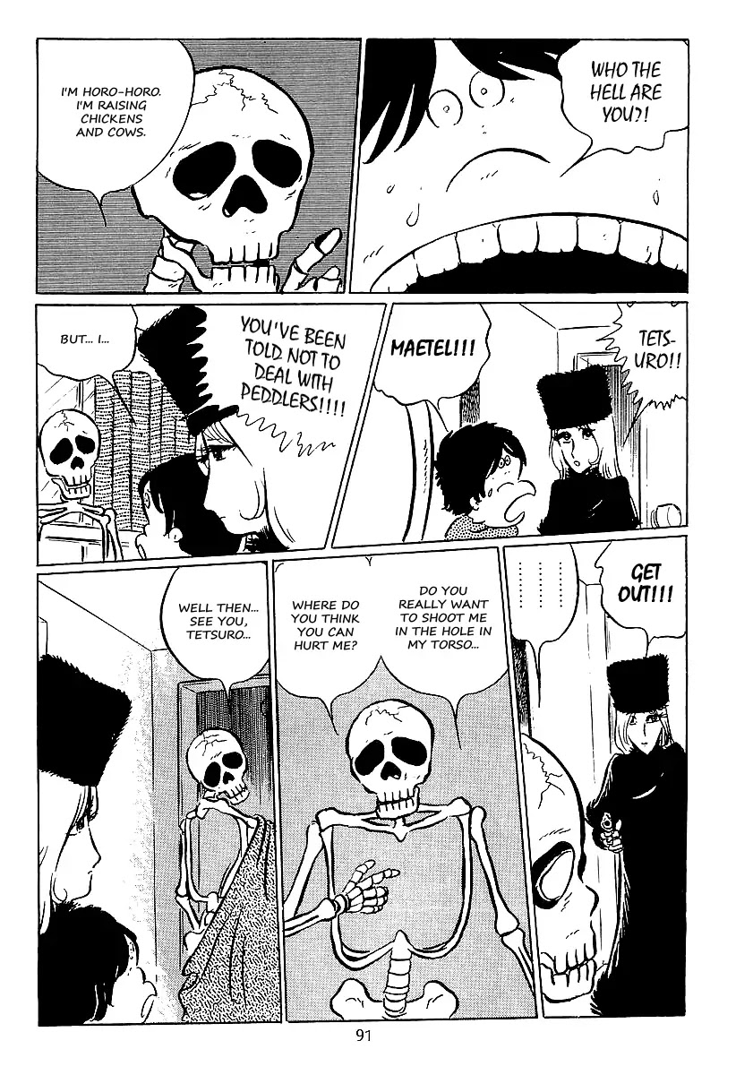 Ginga Tetsudou 999 Chapter 33 page 16 - Chapter 33: Skeleton's Ballad
