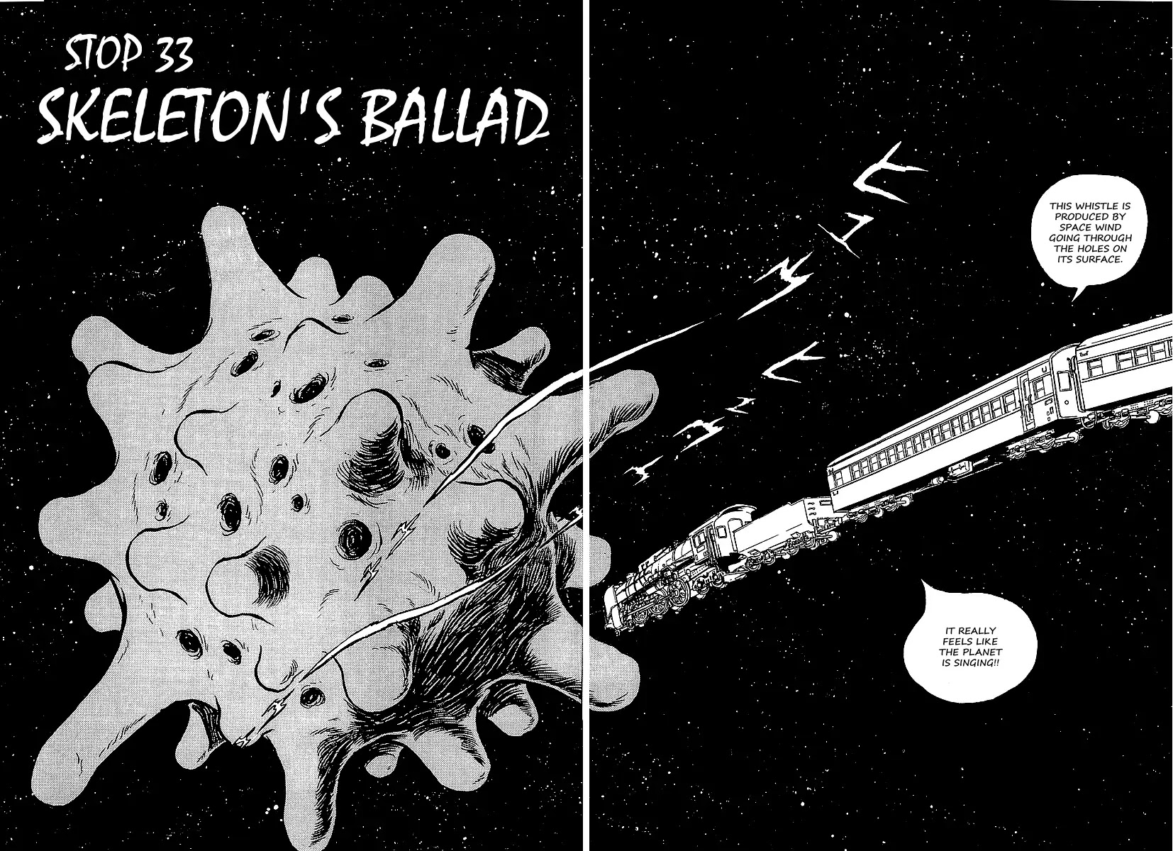 Ginga Tetsudou 999 Chapter 33 page 2 - Chapter 33: Skeleton's Ballad