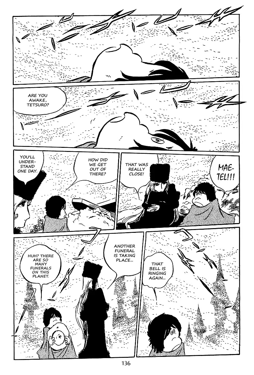 Ginga Tetsudou 999 Chapter 34 page 23 - Chapter 34: Fog of the Funeral Planet