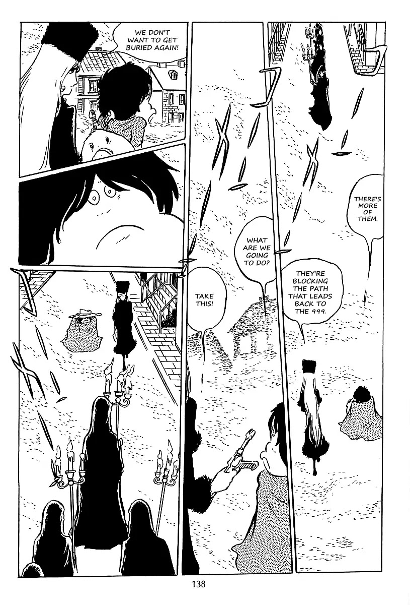 Ginga Tetsudou 999 Chapter 34 page 25 - Chapter 34: Fog of the Funeral Planet