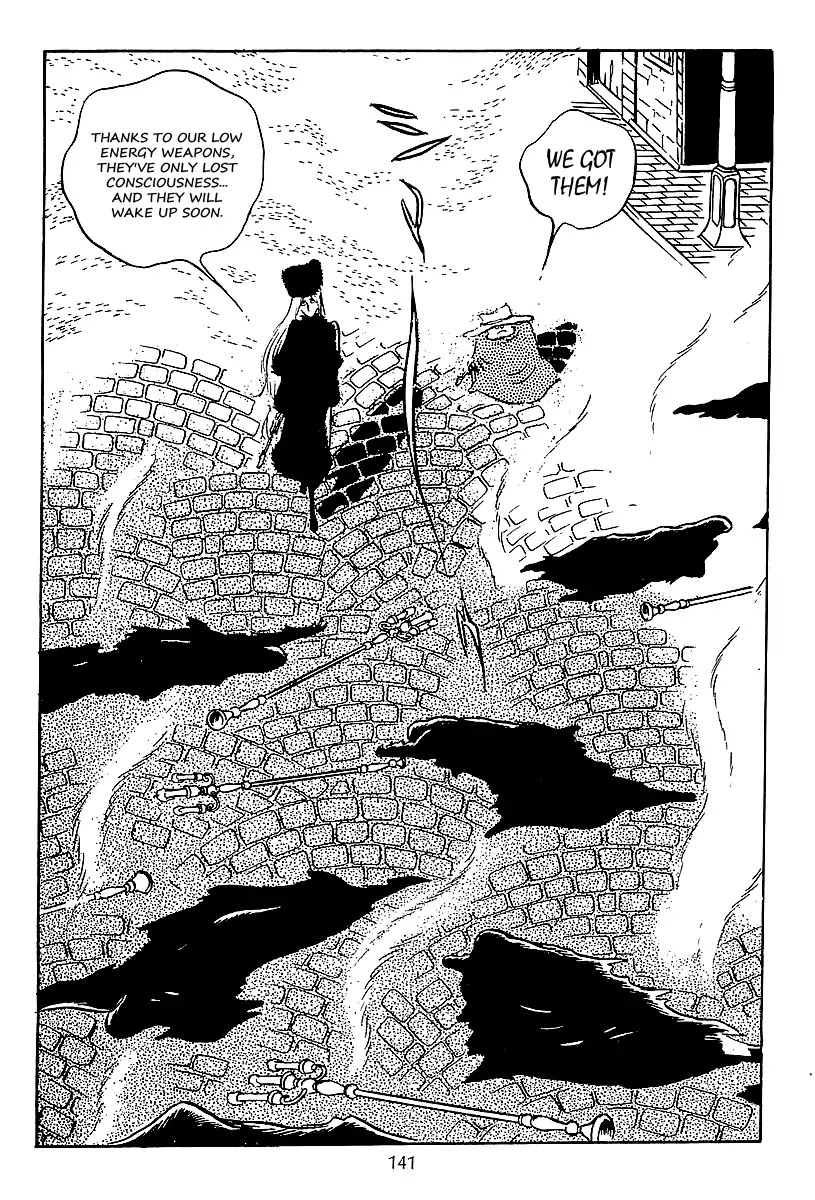 Ginga Tetsudou 999 Chapter 34 page 28 - Chapter 34: Fog of the Funeral Planet