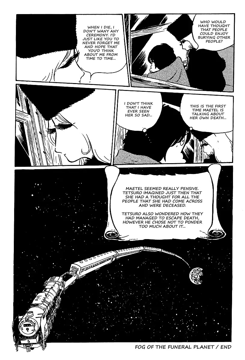 Ginga Tetsudou 999 Chapter 34 page 33 - Chapter 34: Fog of the Funeral Planet