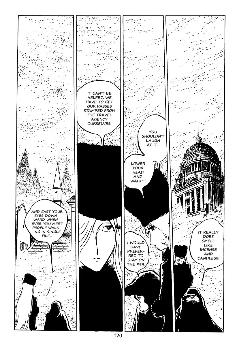 Ginga Tetsudou 999 Chapter 34 page 8 - Chapter 34: Fog of the Funeral Planet