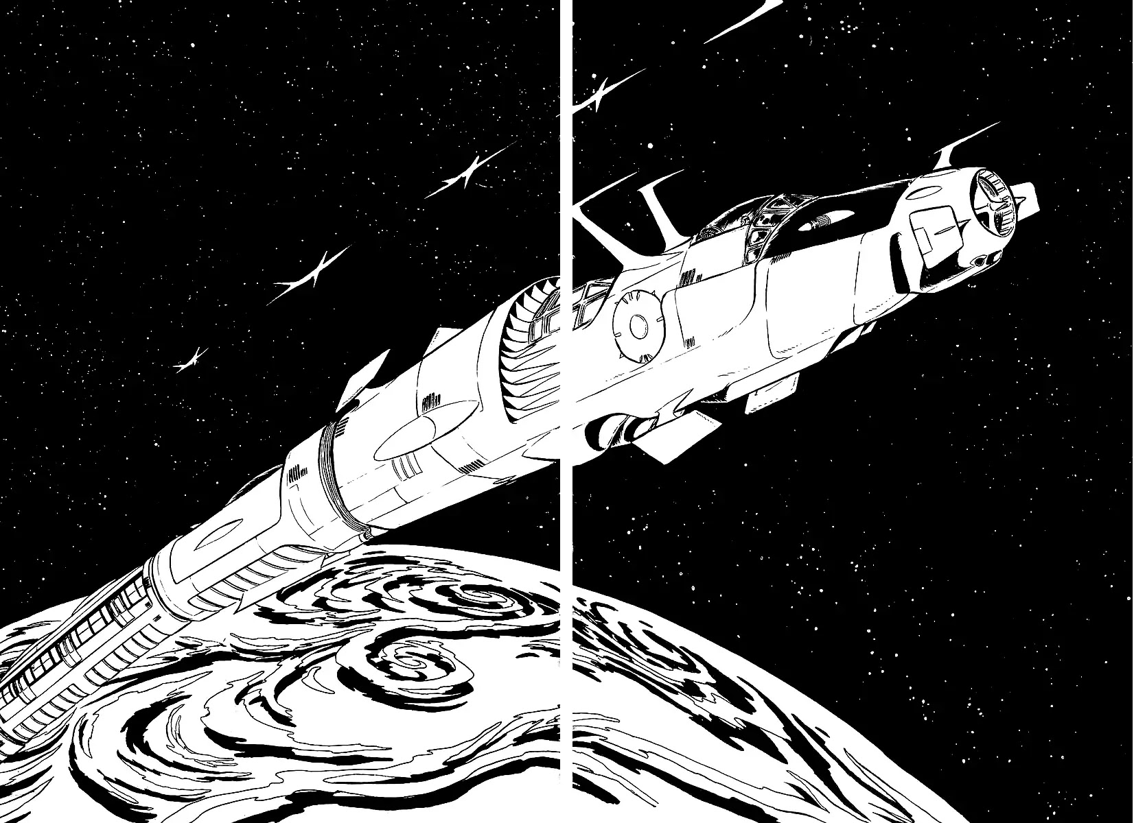Ginga Tetsudou 999 Chapter 35 page 15 - Chapter 35: Trader's Crossroads