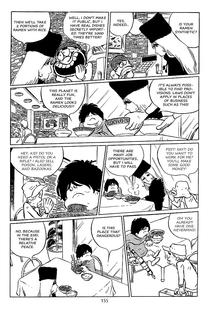 Ginga Tetsudou 999 Chapter 35 page 8 - Chapter 35: Trader's Crossroads